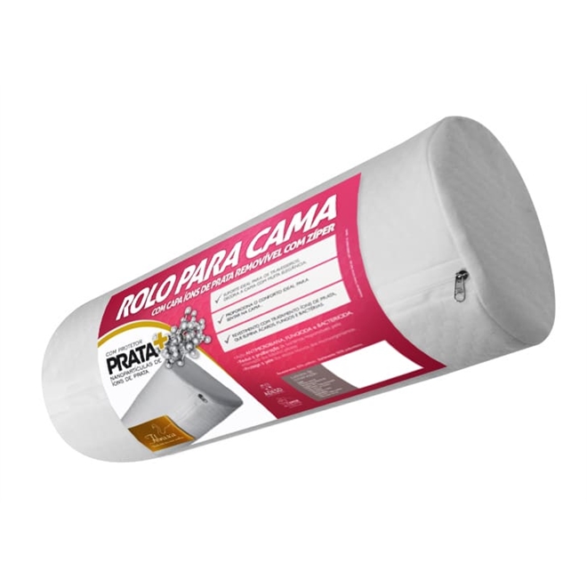 Rolo para Cabeceira Íons de Prata Queen Fibrasca