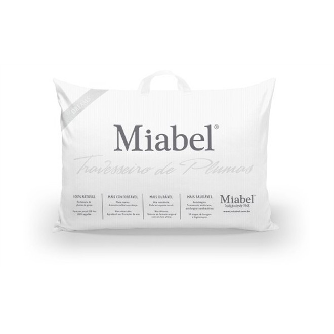 Travesseiro Plumas de Ganso Dreams Miabel