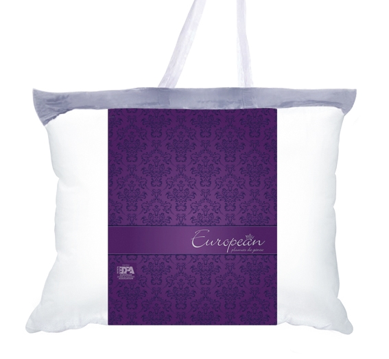 Travesseiro 100% Plumas de Ganso Selecionadas European 50x70cm Plooma