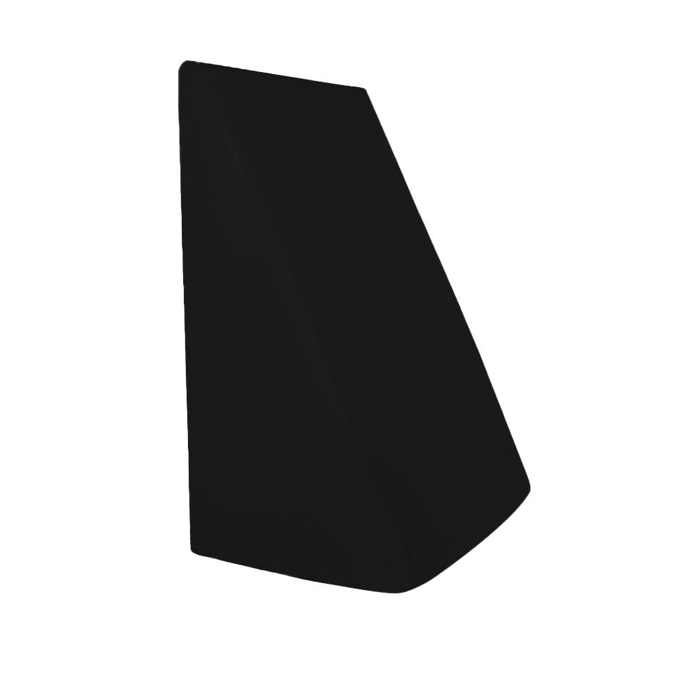 Capa Para Triângulo Malha 100% Algodão Preta Arrumadinho Enxovais