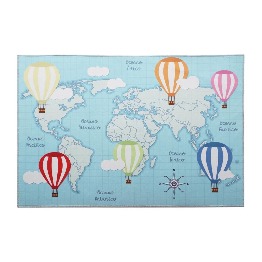 Tapete Infantil Joy Balões 70 x 100 cm Jolitex