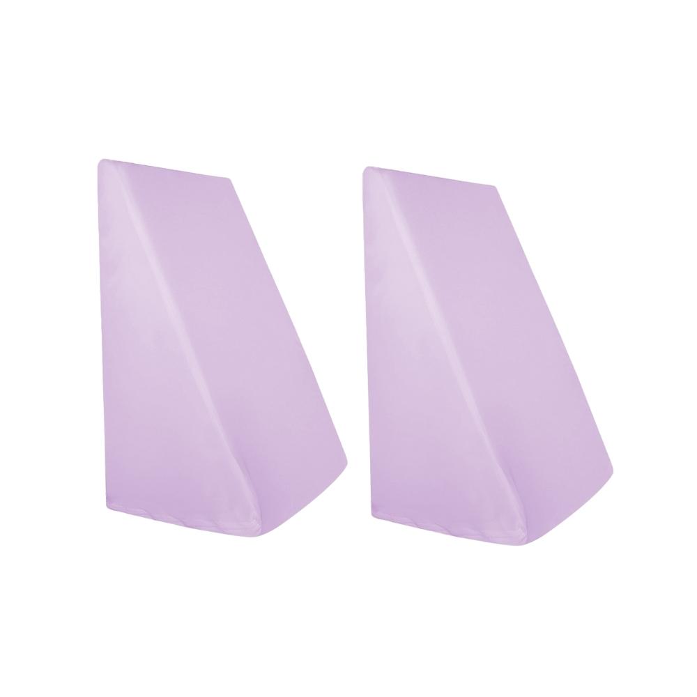Kit 2 Capas Para Triângulo Malha 100% Algodão Lilás Arrumadinho Enxovais