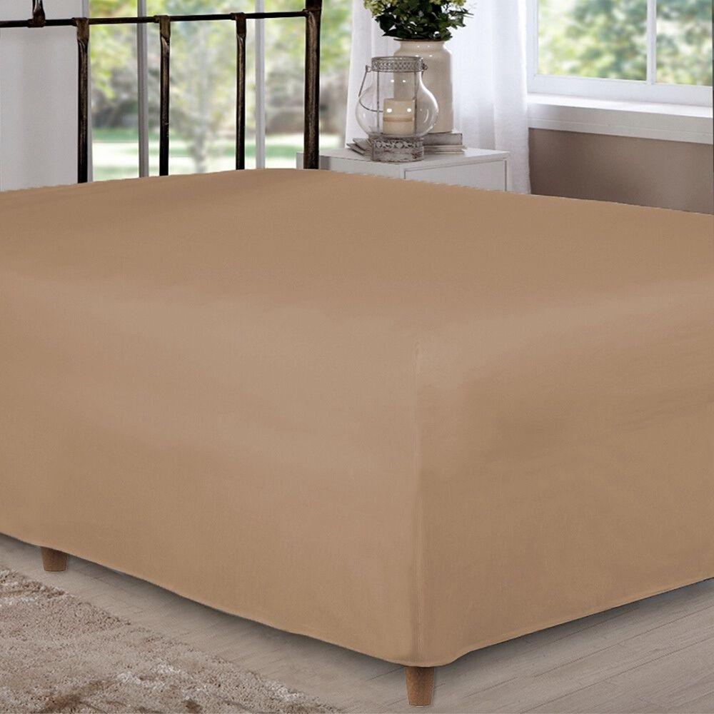 Lençol Box Conjugado Unibox Solteiro King Especial Nude Arrumadinho Enxovais