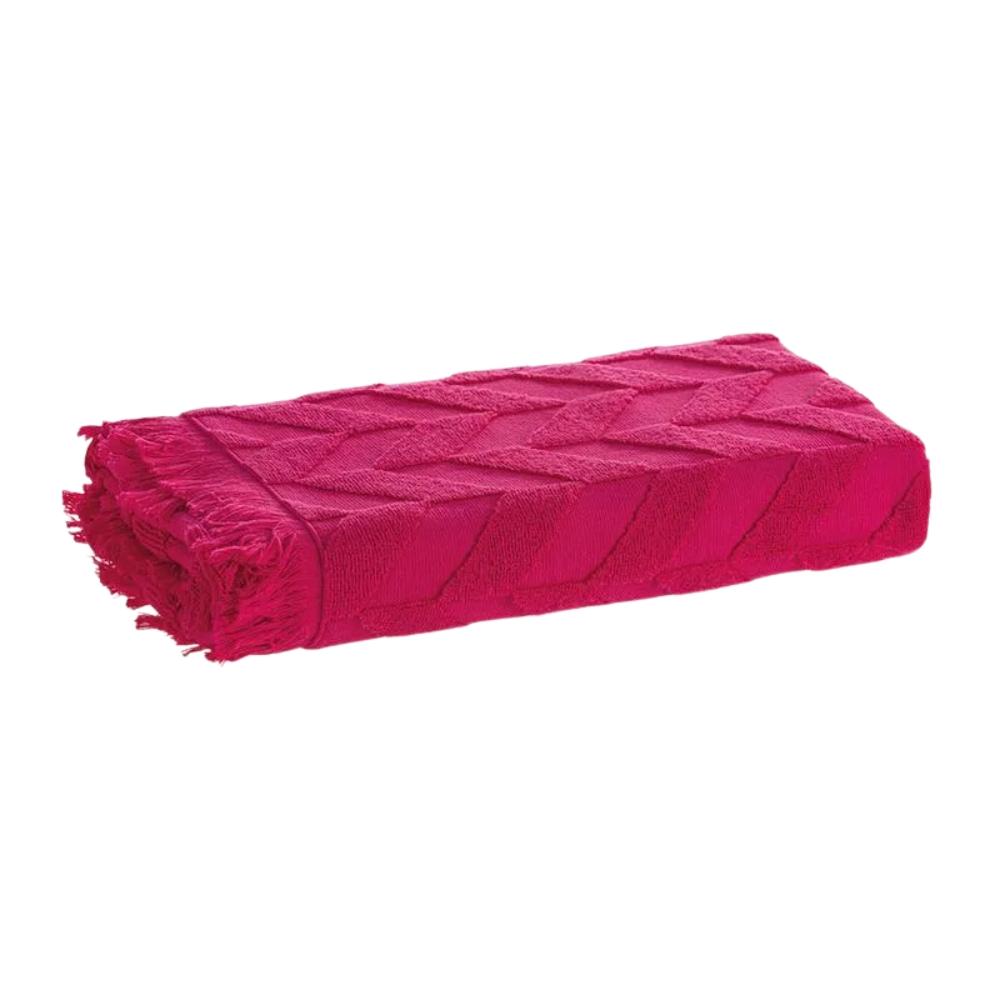 Toalha de Praia Banhão 86x150cm 100% Algodão Angra Pink Karsten