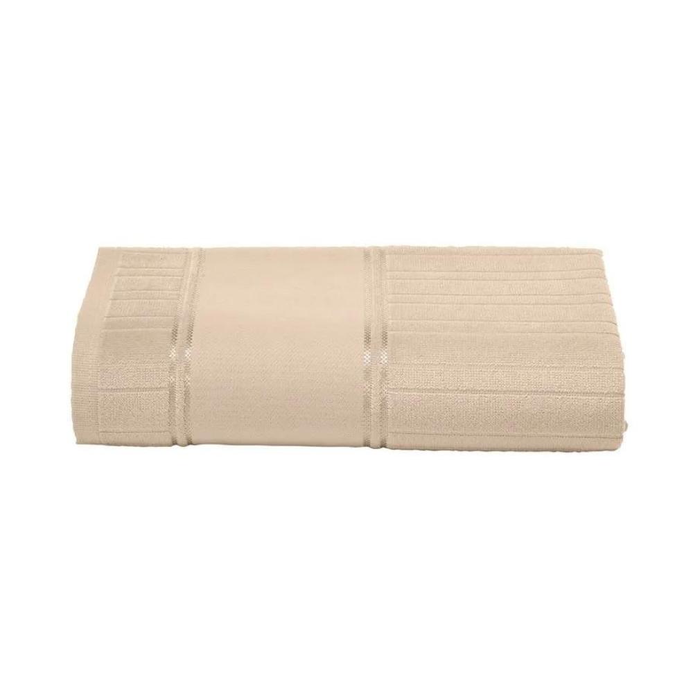Toalha De Banho Velour Artesanalle Bege Cor 12445 Dohler
