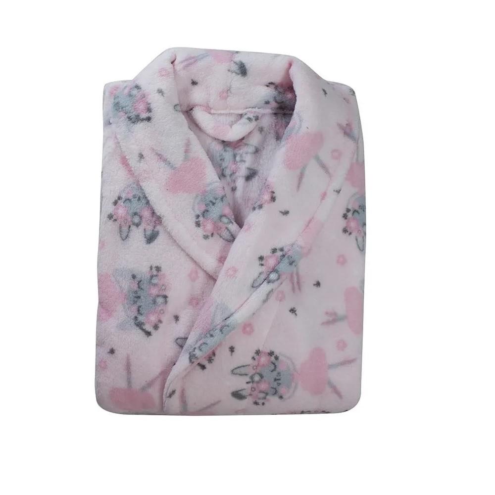 Roupão Microfibra Infantil Ballet P Camesa