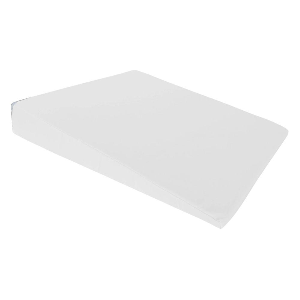 Capa Para Travesseiro Anti Refluxo Adulto 70x80x15cm 100% Algodão Branca Arrumadinho Enxovais