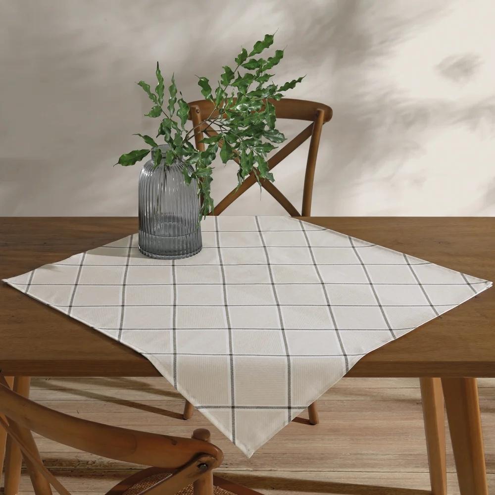 Toalha Centro de Mesa 78x78cm Clean Athenas Ieda Dohler
