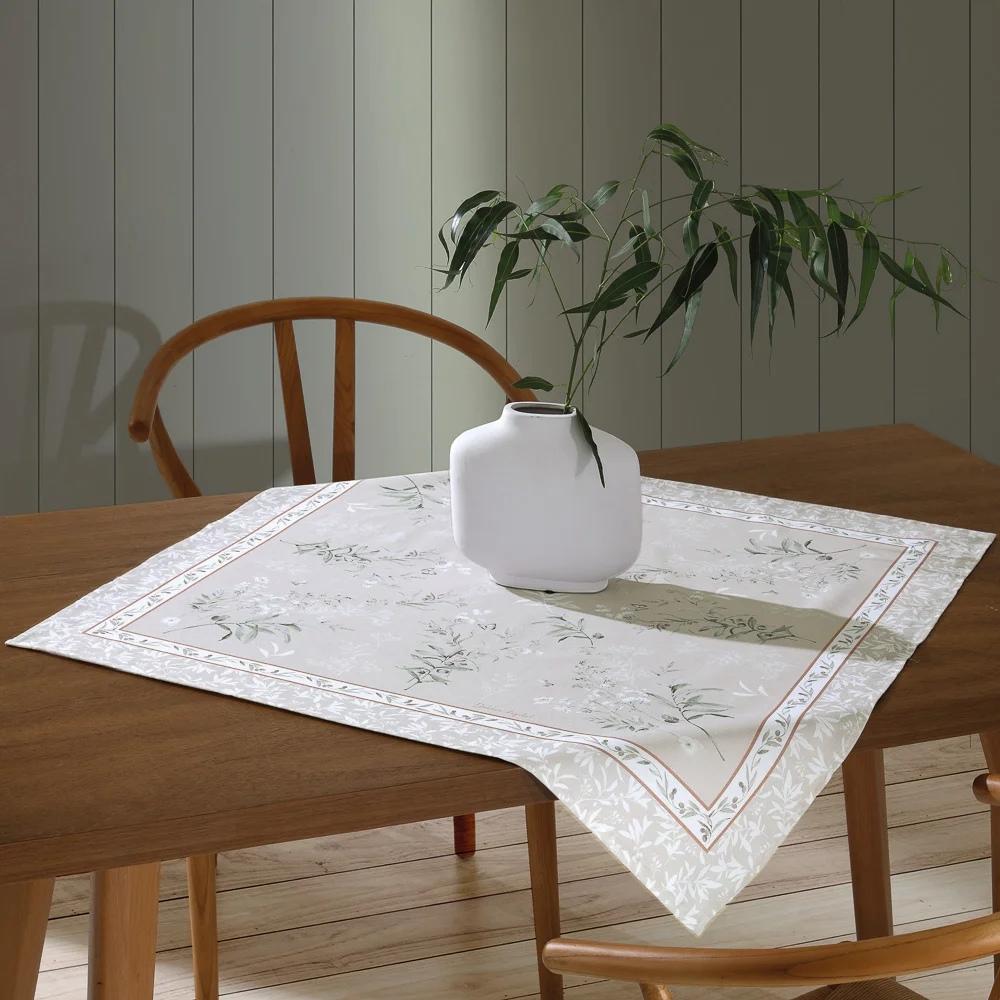 Toalha Centro de Mesa Chá Quadrada 78x78 cm Clean Renova Adele Dohler