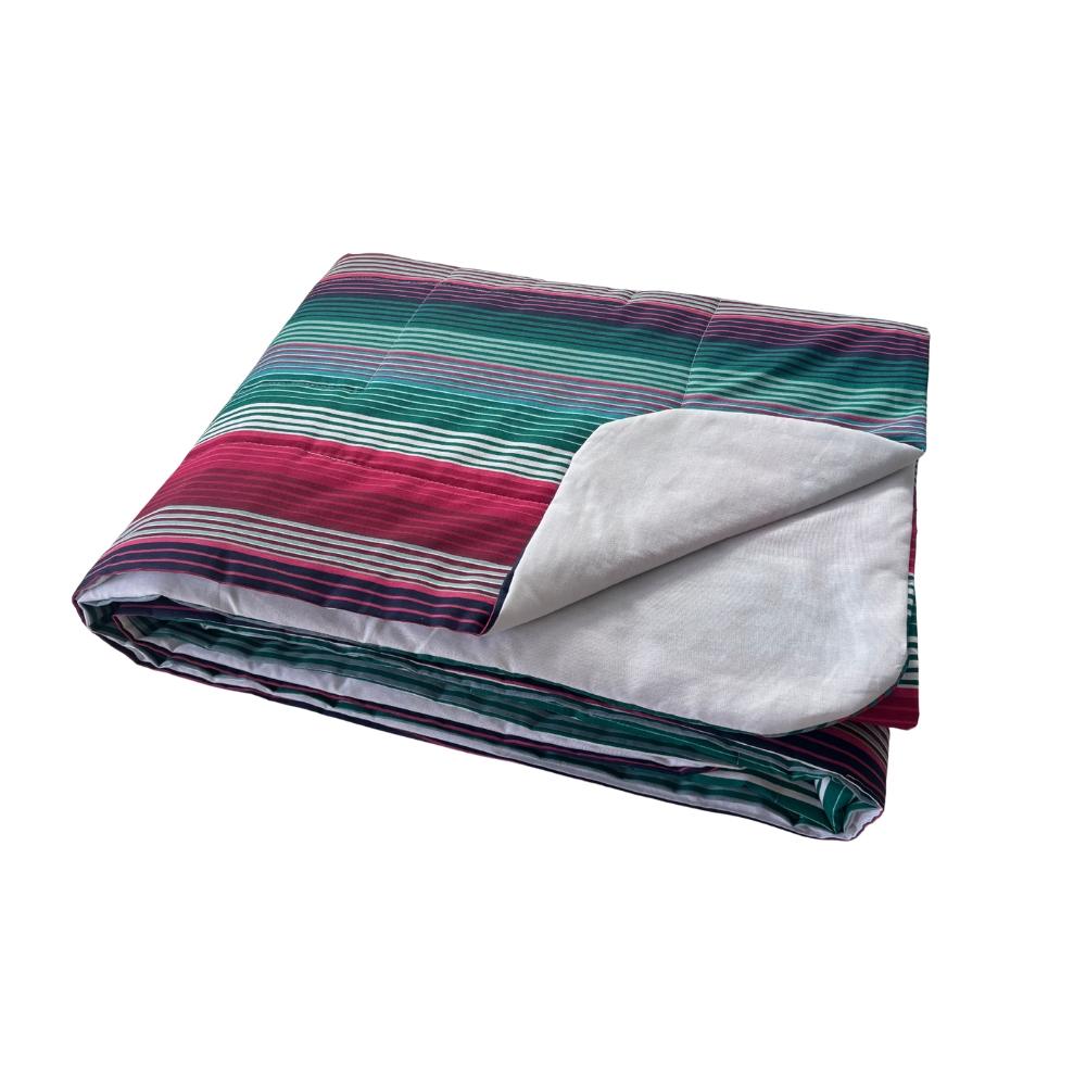 Colcha Cobreleito Mini Cama 160 Fios 100% Algodão Estampada México Arrumadinho Enxovais