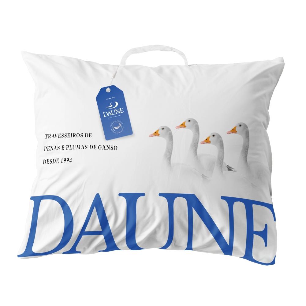 Travesseiro 50% Penas 50% Plumas de Ganso 50x70cm Daune