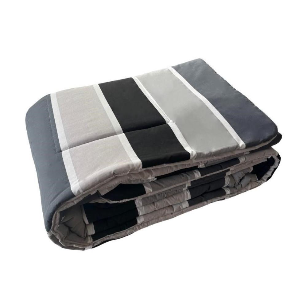 Edredom Queen 160 Fios 100% Algodão Estampado New York Arrumadinho Enxovais