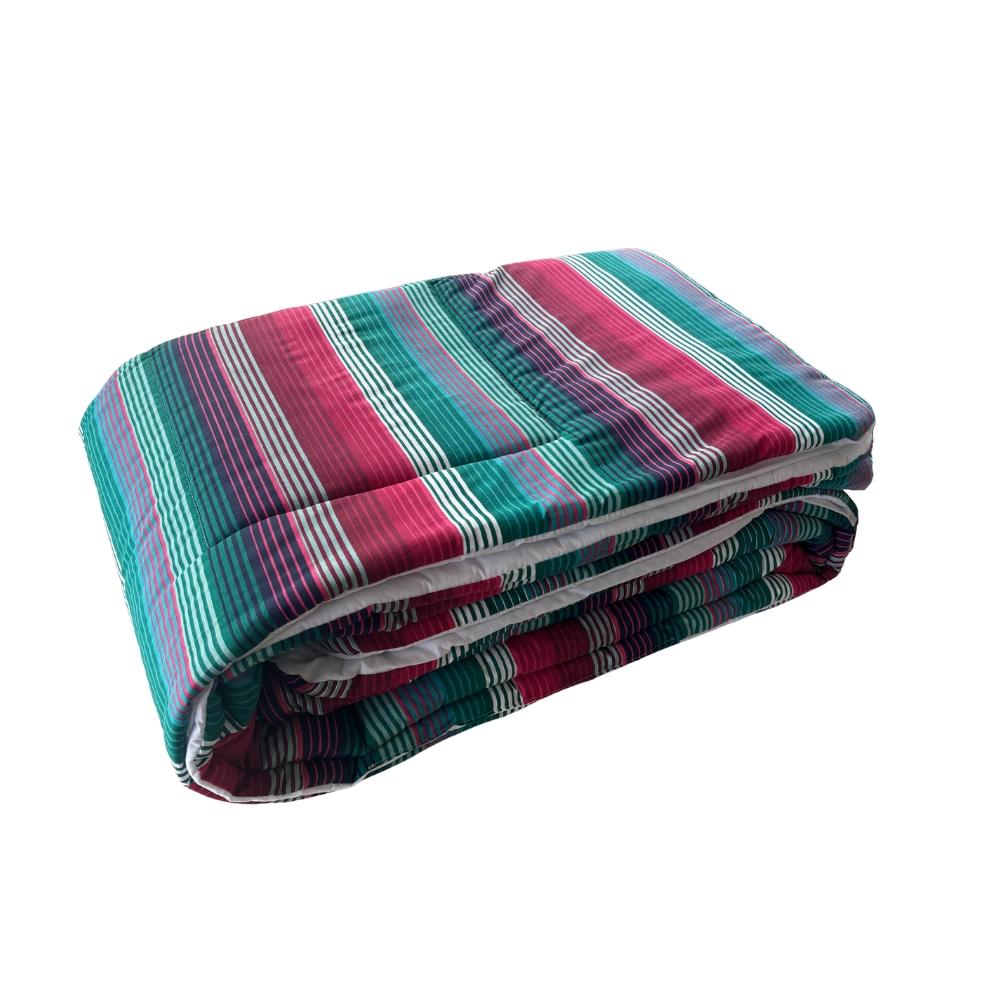 Edredom Solteiro King 160 Fios 100% Algodão Estampado México Arrumadinho Enxovais