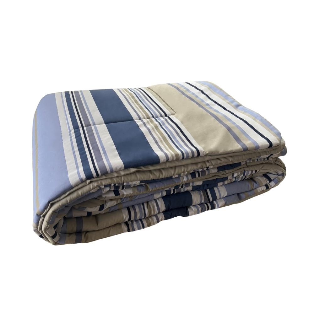 Edredom Solteiro King 200 Fios 100% Algodão Estampado Veradero Arrumadinho Enxovais