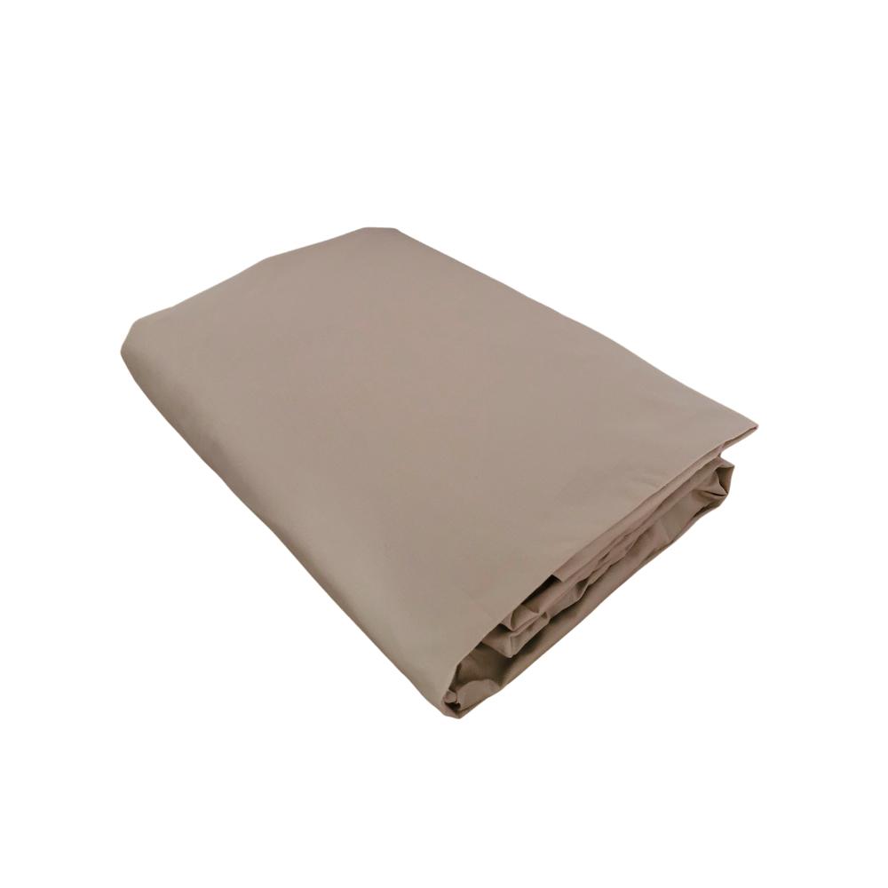 Lençol de Elástico Box Conjugado Unibox Casal Percal 200 Fios 100% Algodão Fendi Arrumadinho Enxovais