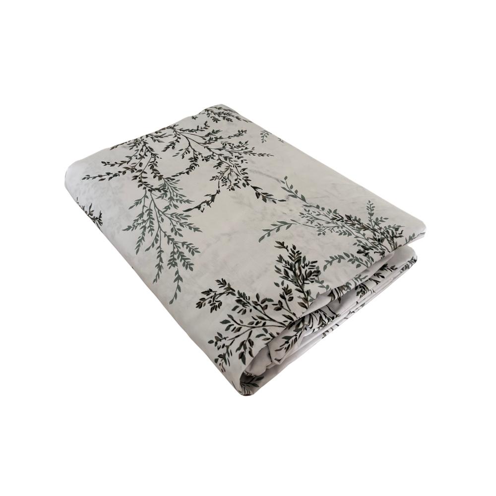 Lençol de Elástico Flora Solteiro Viúva 1,20x2,00m Percal 200 Fios 100% Algodão Arrumadinho