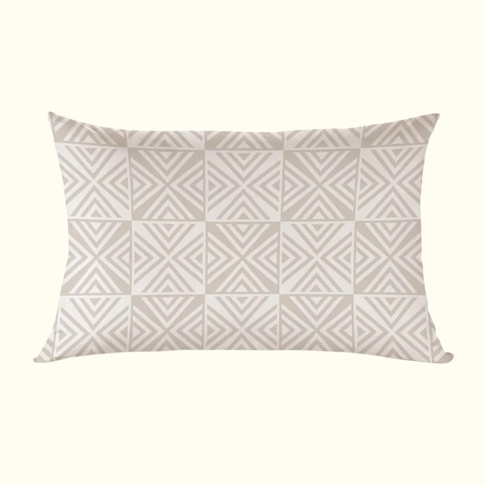 Fronha Avulsa 100% Algodão 150 Fios 50x70cm Diamante Estampada Incas Teka