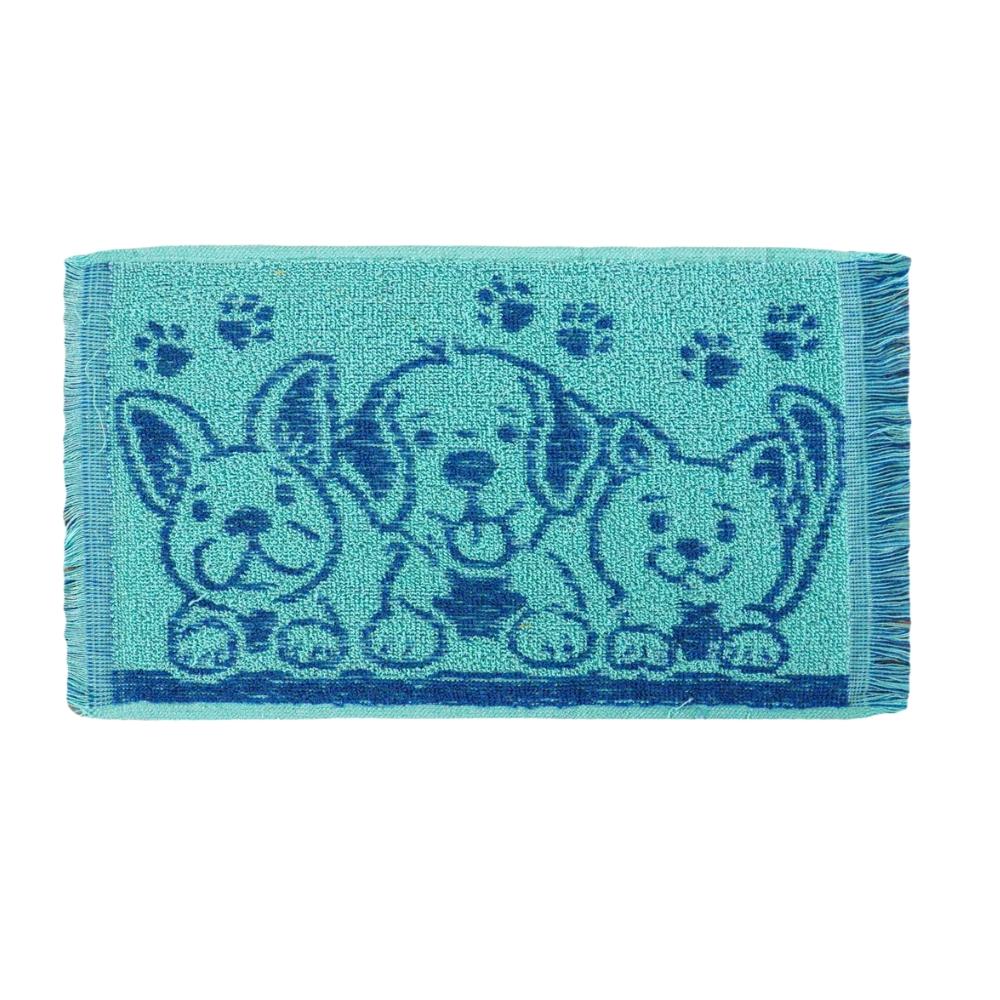 Toalha Social Lancheira Fio Tinto Cachorrinhos Bene Casa