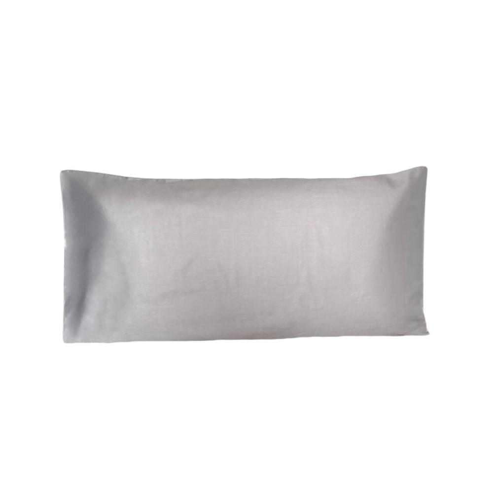 Fronha Avulsa King 50x90cm Percal 300 Fios 100% Algodão Cinza Arrumadinho Enxovais