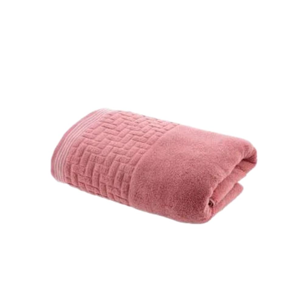 Toalha de Rosto Rosa Super Soft Geométrico Zero Twist 50x70cm Corttex