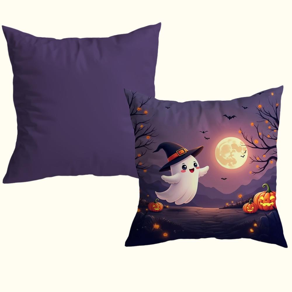 Capa Para Almofada Halloween Veludo 43x43cm Luar Niazitex
