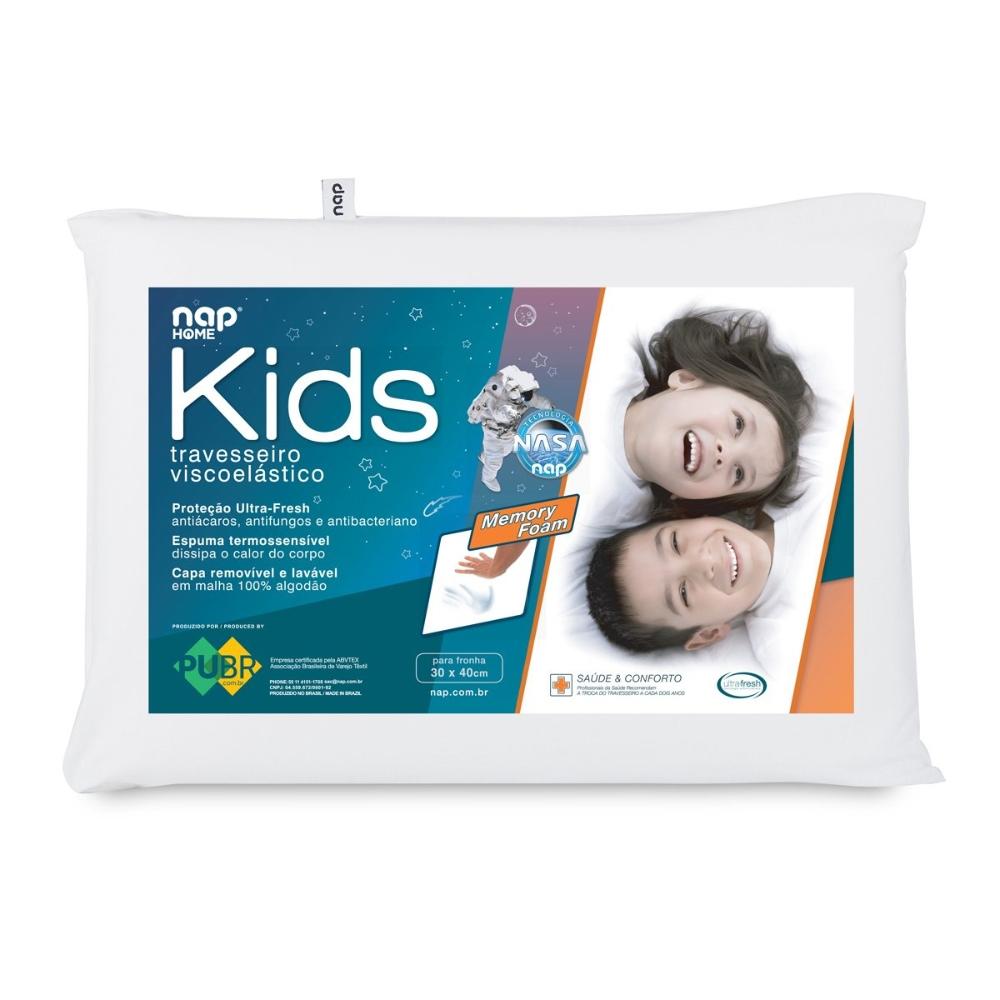 Travesseiro Nasa Baby Kids 30x40cm NAP