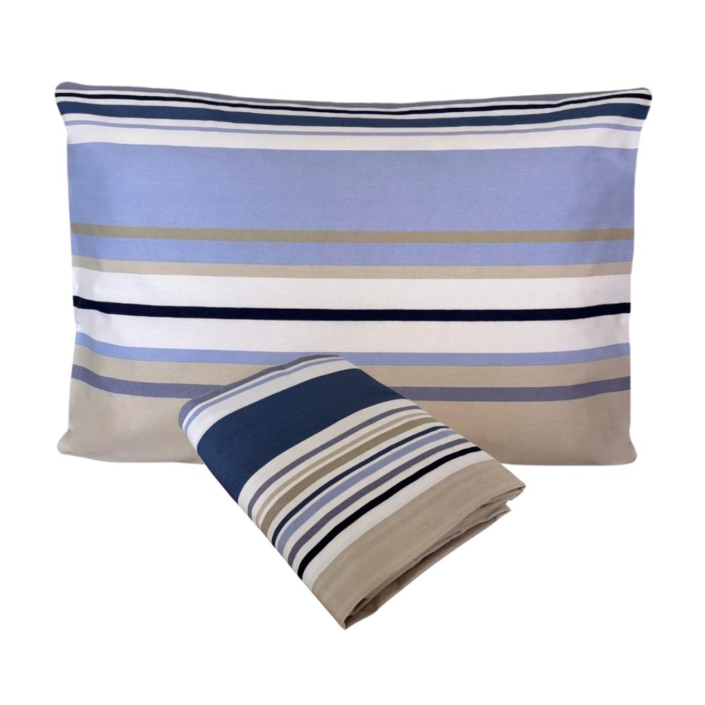 Fronha e Lençol de Elástico Veradero Solteiro Viúva 1,20x2,00m Percal 200 Fios 100% Algodão Arrumadinho