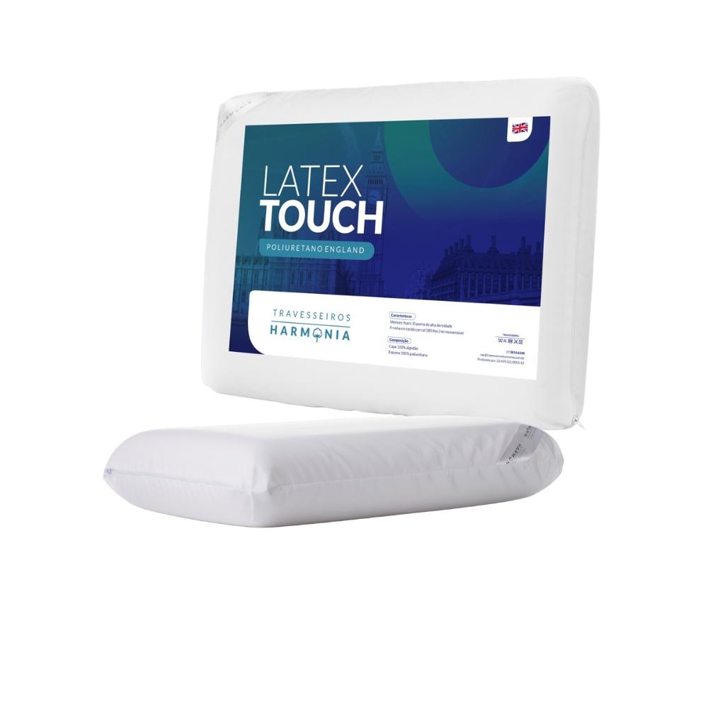 Travesseiro Latex Touch England Médio Altura 14 Harmonia