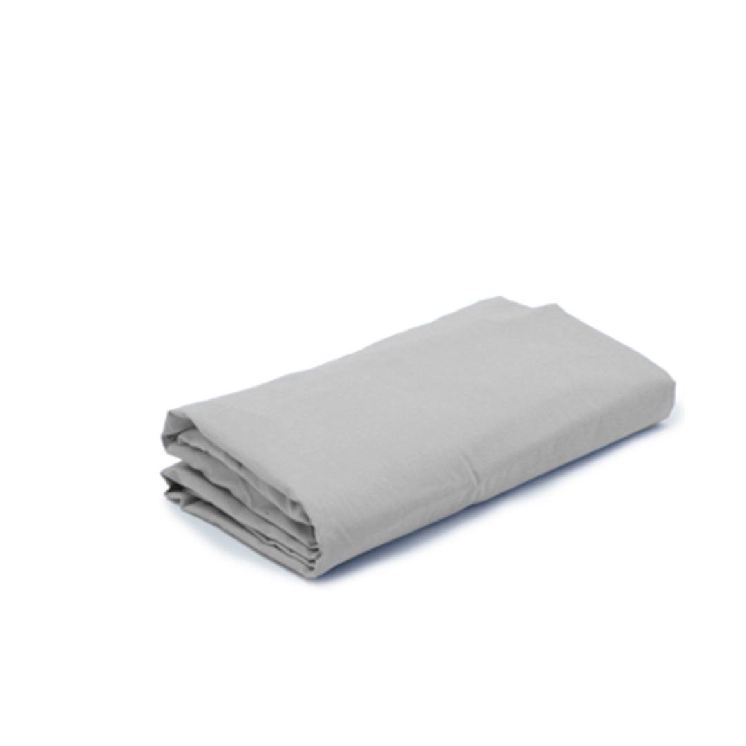 Lençol de Elástico Avulso Mini Cama 70cm x 150cm x 15cm Cinza Arrumadinho Enxovais