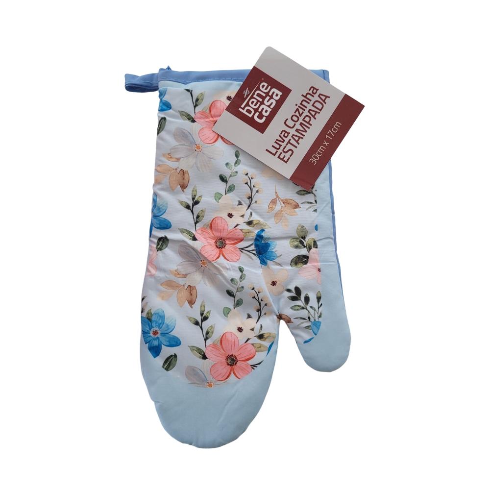 Luva de Cozinha Flores Bene Casa