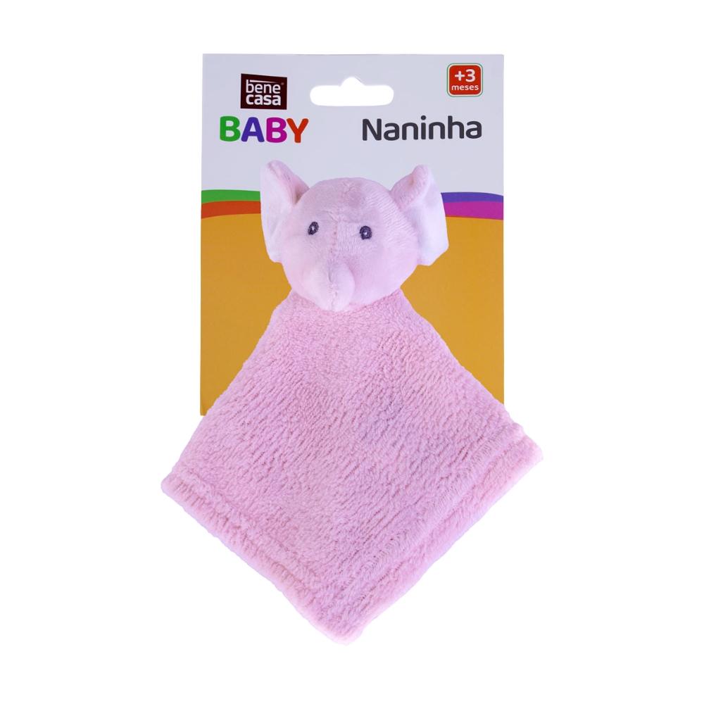 Naninha Bebê Elefante Rosa Bene Casa