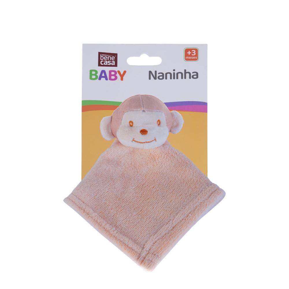 Naninha Bebê Macaquinho Bege Bene Casa