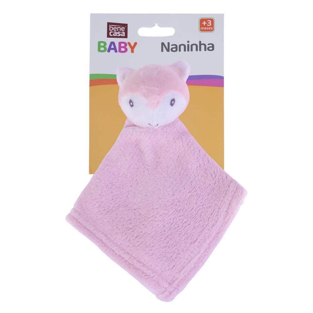 Naninha Bebê Raposa Rosa Bene Casa