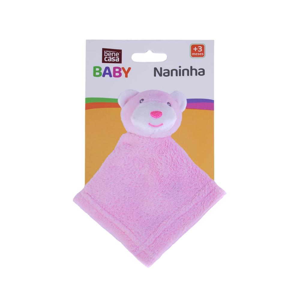 Naninha Bebê Ursinha Rosa Bene Casa