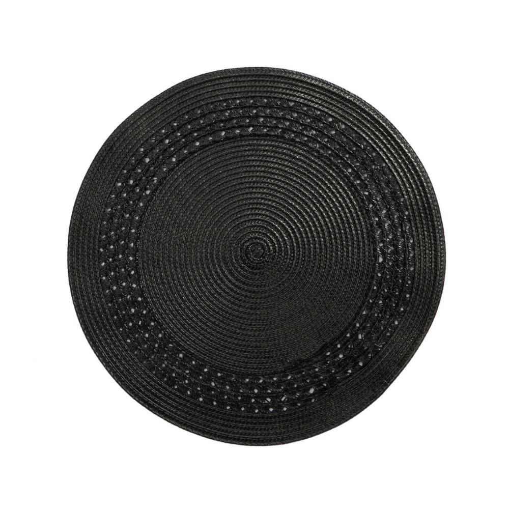 Lugar Americano Redondo Primor Preto Jolitex