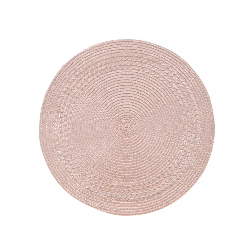 Lugar Americano Redondo Primor Rosa Claro Jolitex