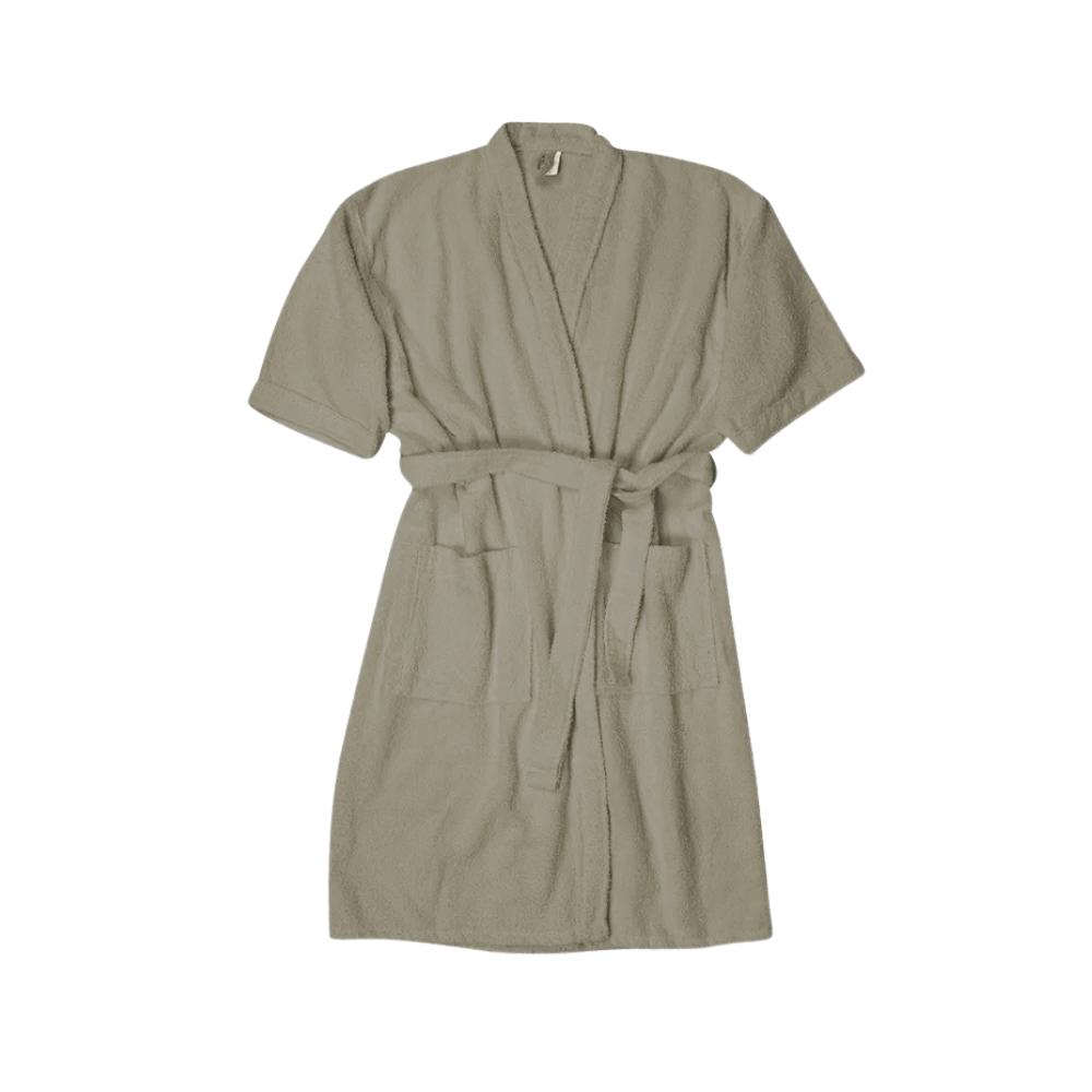 Roupão Felpudo Adulto Tamanho Único Sofisticata Taupe Atlântica