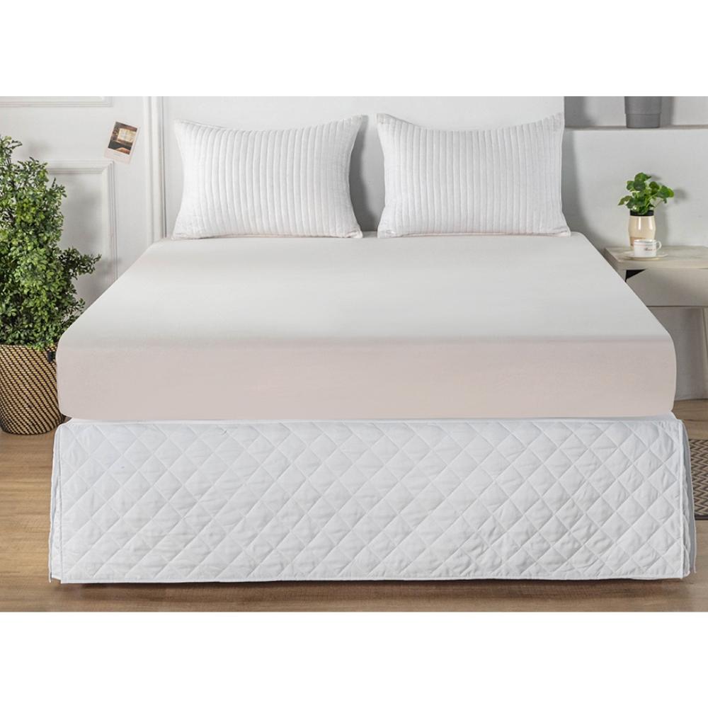 Saia Box Matelasse King Branca Niazitex