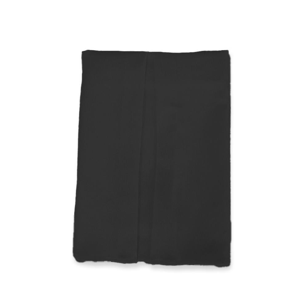 Saia Para Box Solteiro 78cm x 188cm Preta Arrumadinho Enxovais