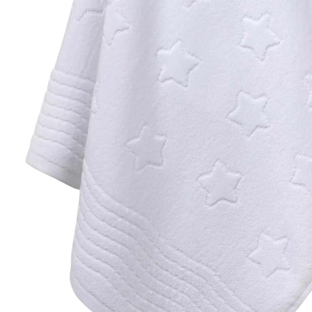 Toalha de Banho Infantil Aveludada Sky Branca Dohler