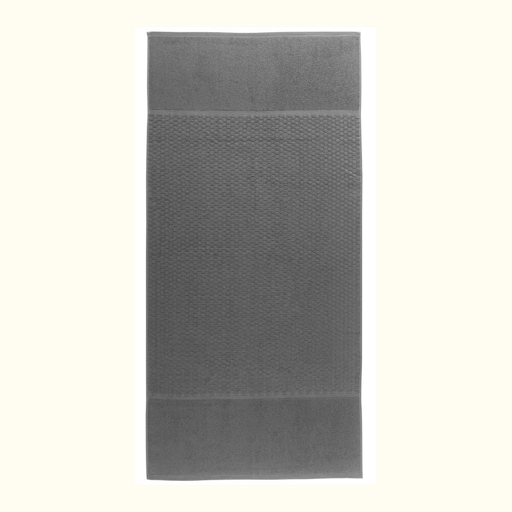 Toalha de Rosto Felpuda Tinto 100% Algodão Solare Cinza Cor 6035 Teka