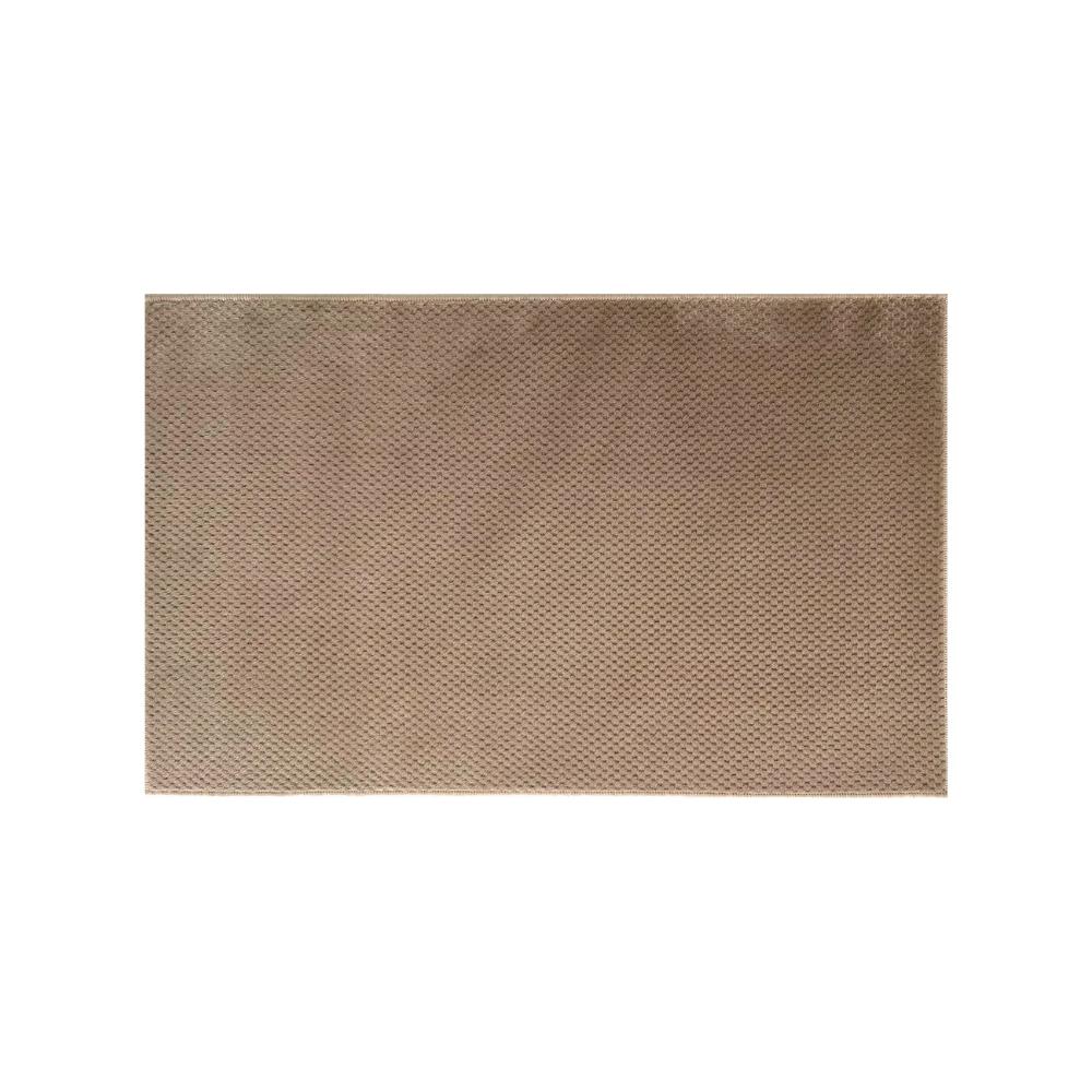 Tapete Para Quarto Banheiro Spots 40x60cm Bege Jolitex