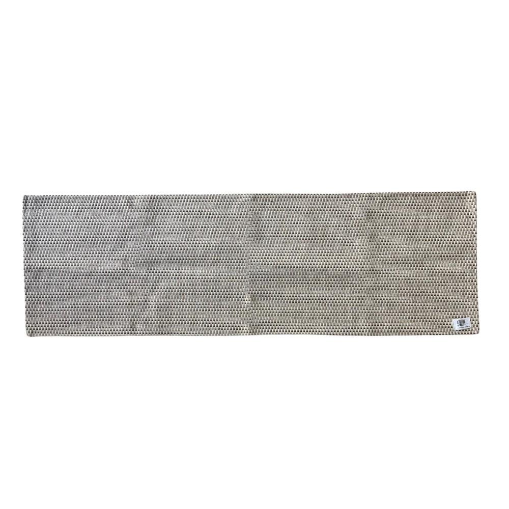 Tapete Passadeira 45x130cm Algodão Antiderrapante Jacaranda Cru Anatex