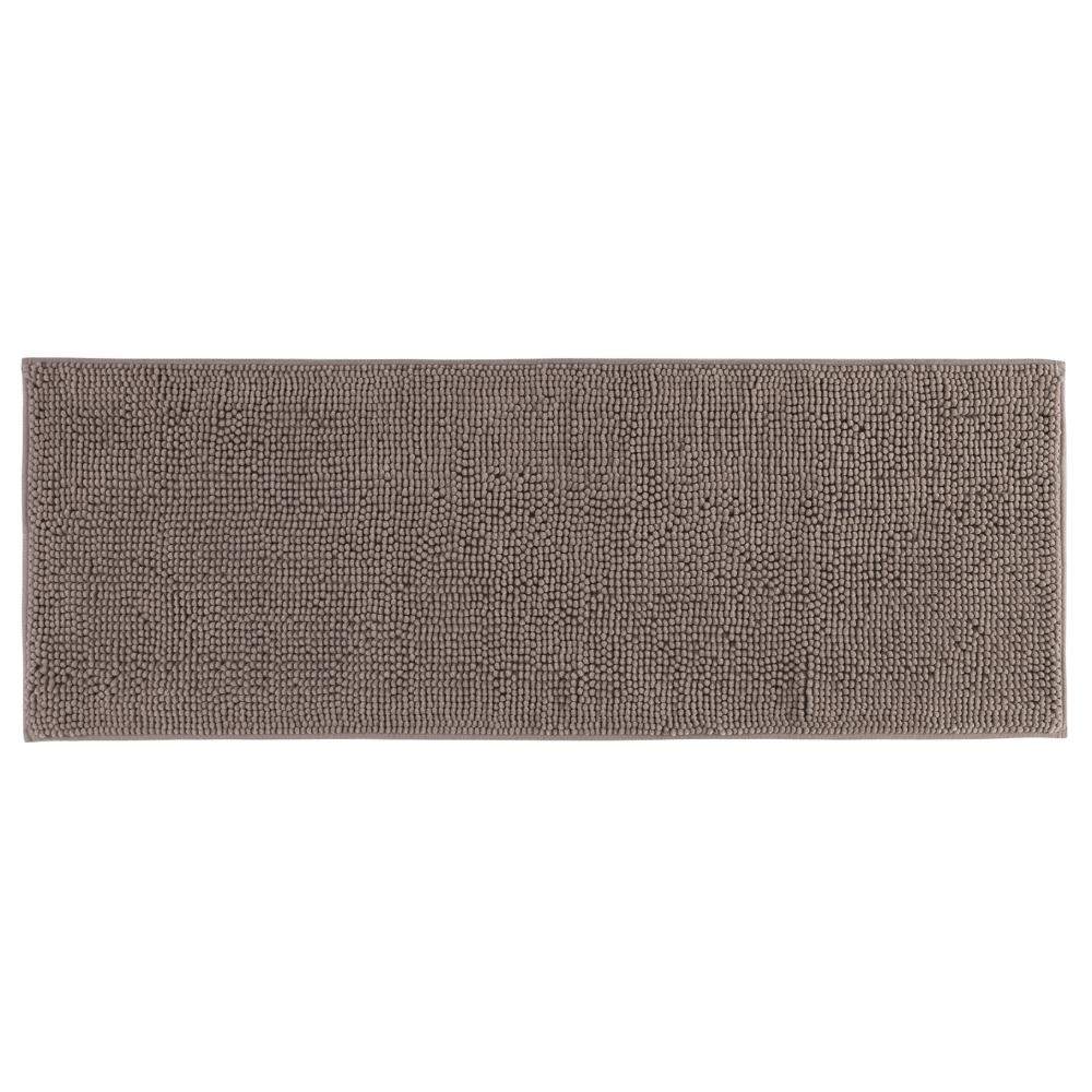 Tapete Passadeira 40x100cm Taupe Home Design Bolinha Dallas Corttex