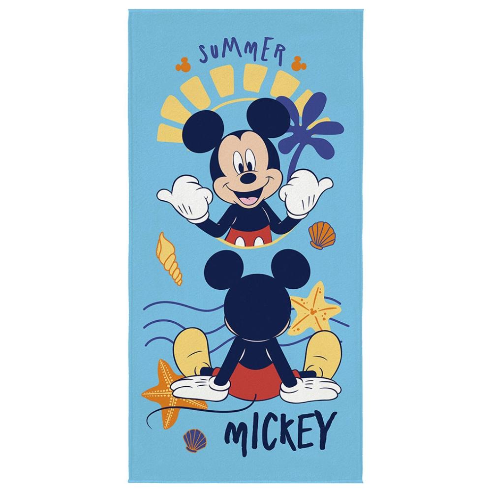 Toalha De Banho Infantil Aveludada Mickey Mouse Summer Lepper