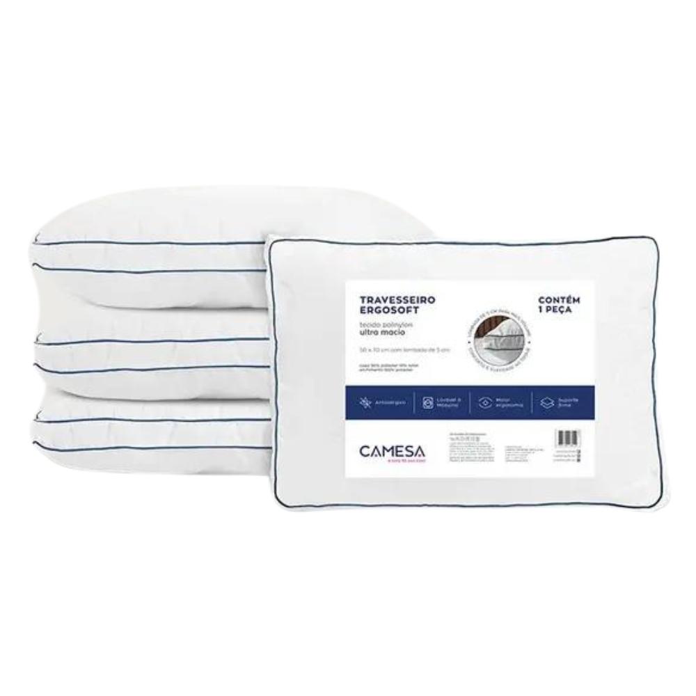 Travesseiro Ergosoft 50x70cm Camesa