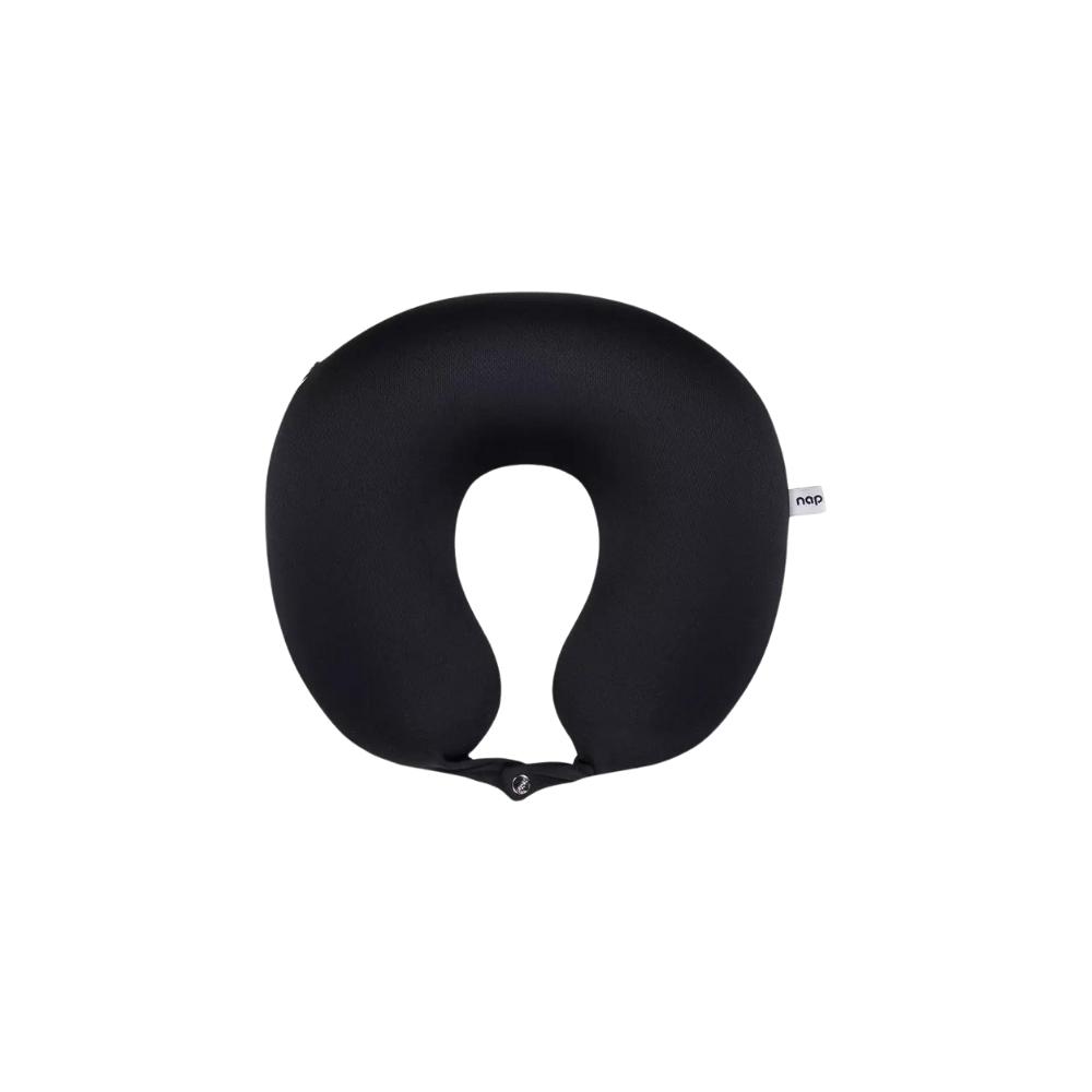 Travesseiro Pescoço Viagem Visco Voyage Dry Preto Nap